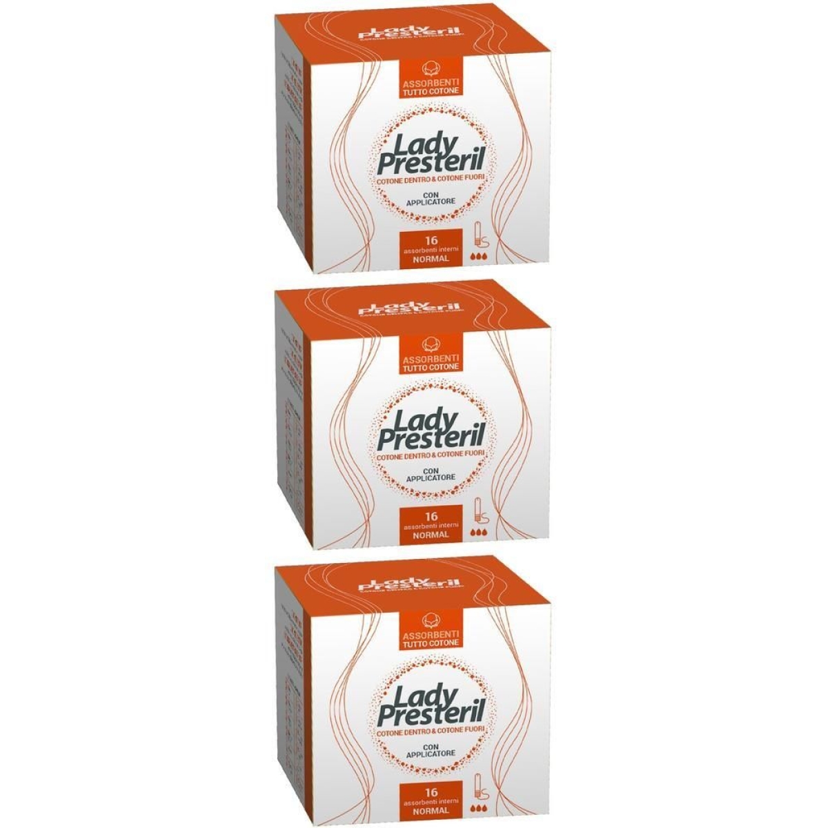 Cerca Offerte di presteril lady assorbenti interni normal 3x16 pz tampone e acquista online