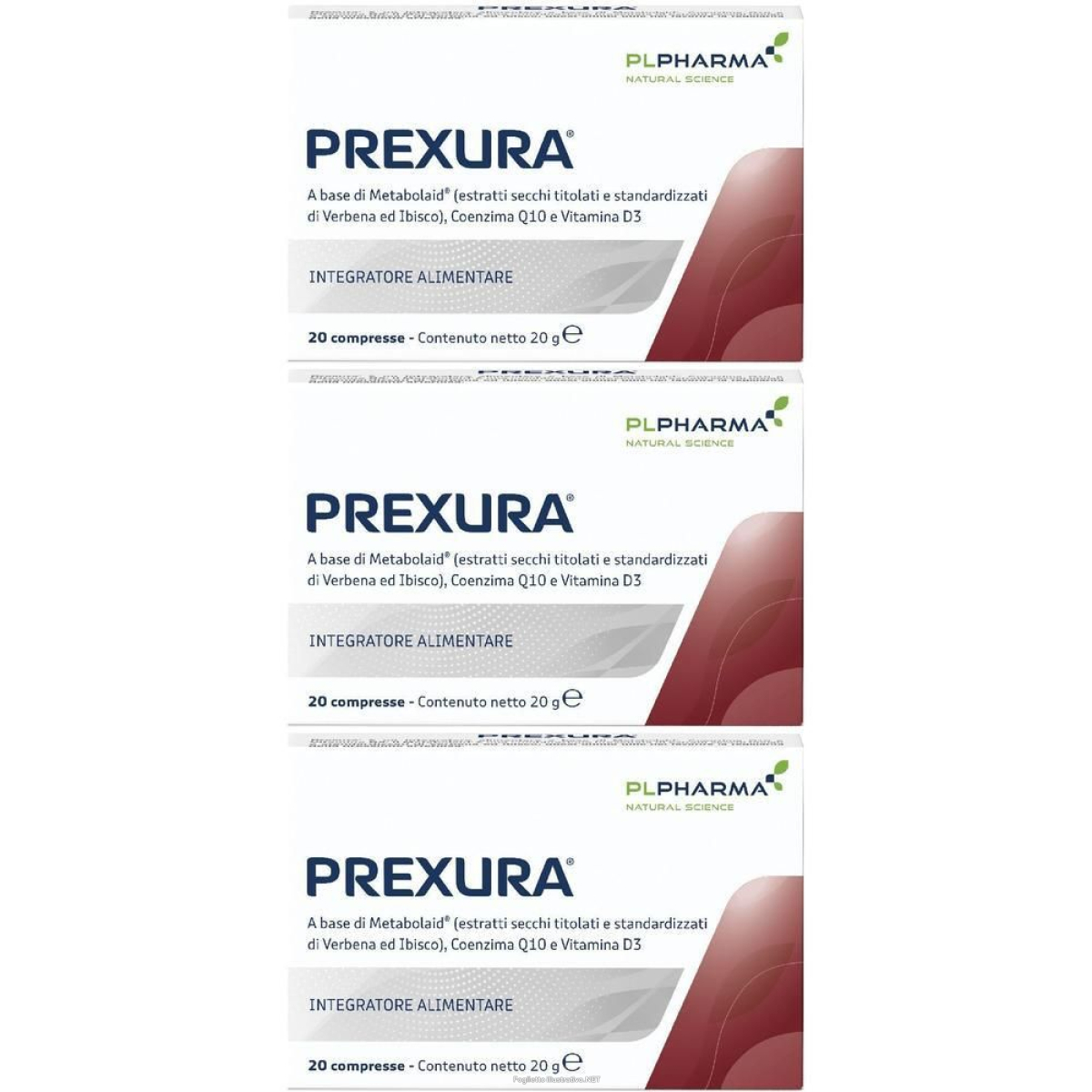 Cerca Offerte di prexura 20 compresse 3x20 pz e acquista online