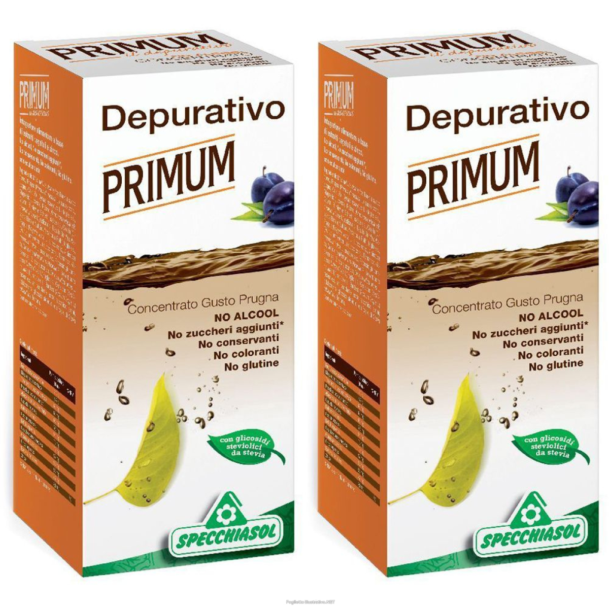 Cerca Offerte di primum depurativo concentrato gusto prugna set da 2 2x250 ml e acquista online