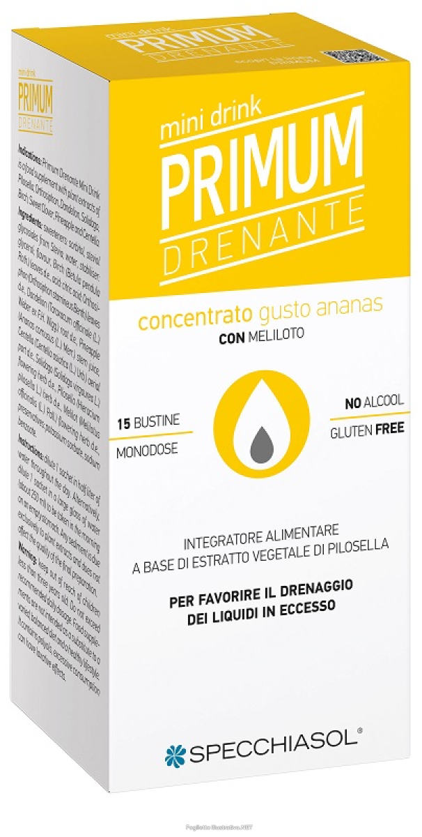 Cerca Offerte di primum drenante mini drink ananas 15 bustine e acquista online