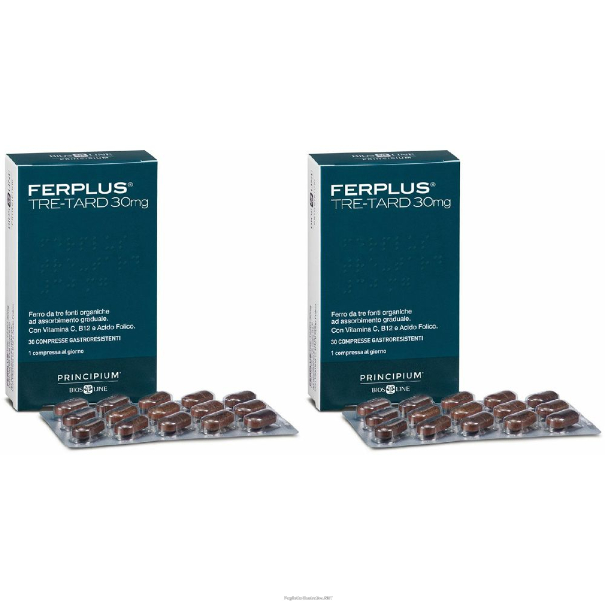 Cerca Offerte di principium® ferplus® tre-tard 30mg set da 2 2x33,45 g compresse e acquista online
