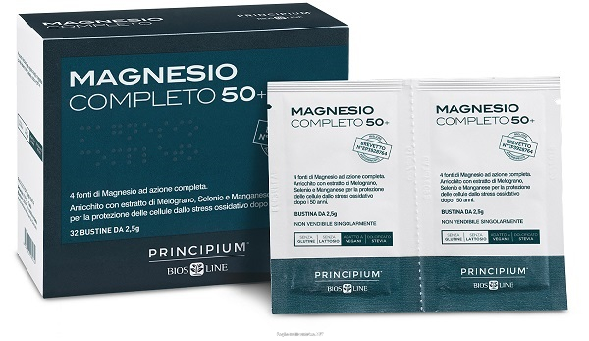 Cerca Offerte di principium magnesio completo 50+ integratore per il supporto muscolare e nervoso 32 bustine e acquista online