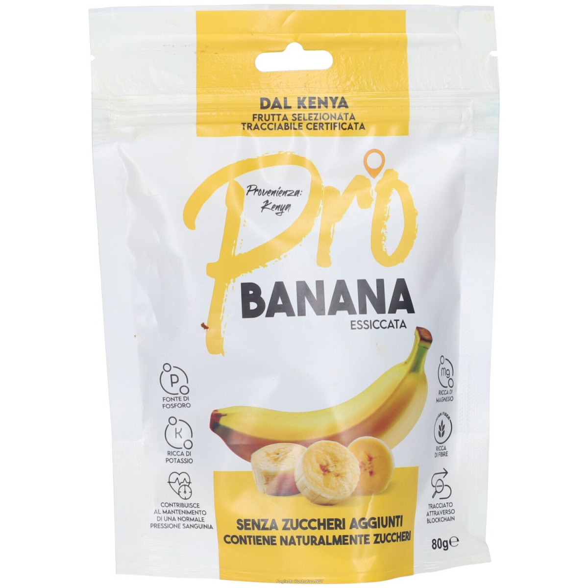 Cerca Offerte di pro banana essiccata 80 g snack e acquista online