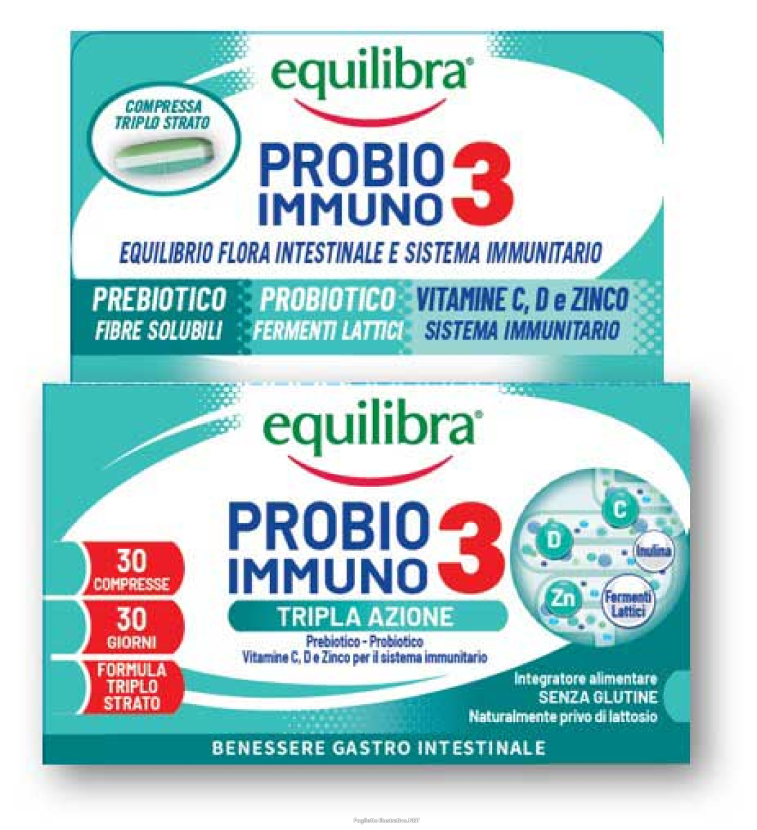 Cerca Offerte di probio 3 immuno integratore per il benessere gastro intestinale e del sistema immunitario 30 compresse e acquista online