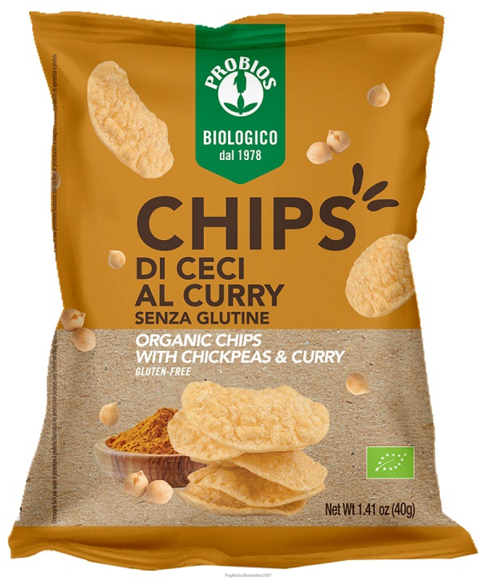 Cerca Offerte di probios chips ceci curry 40 g e acquista online