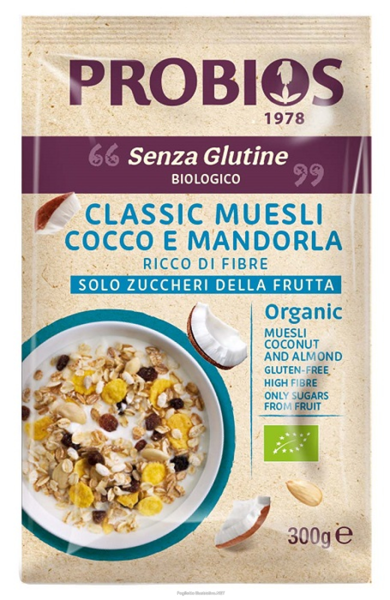 Cerca Offerte di probios classic muesli cocco e mandorla 300 g e acquista online