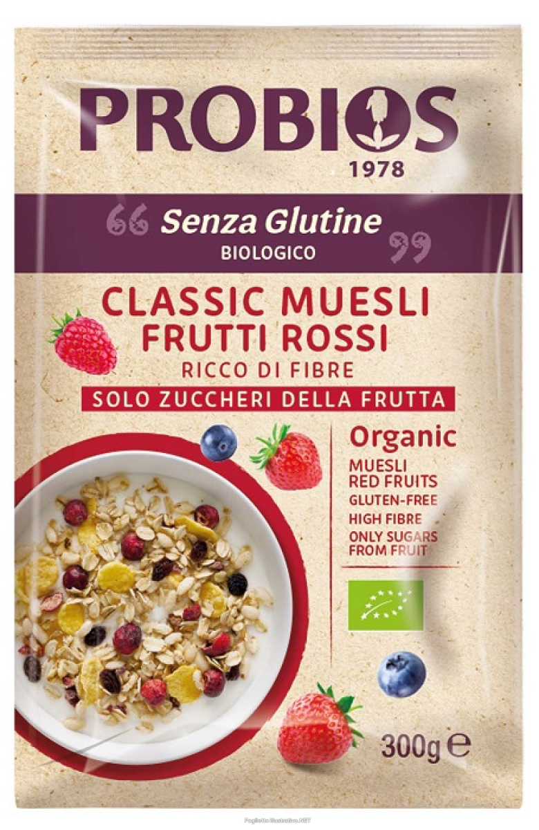 Cerca Offerte di probios classic muesli frutti rossi 300 g e acquista online