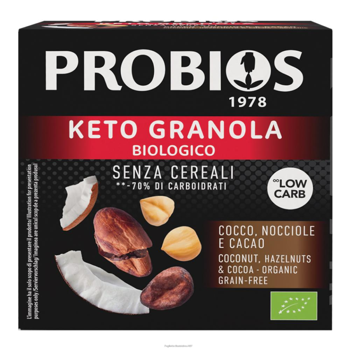 Cerca Offerte di probios keto granola cocco nocciole e cacao 200 g e acquista online