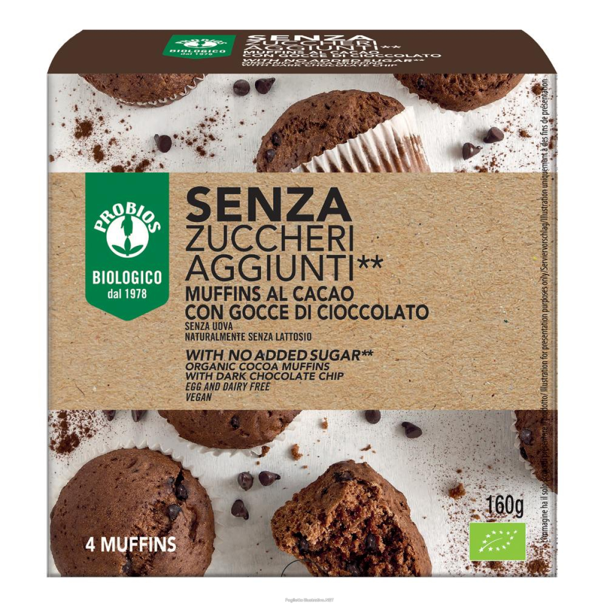 Cerca Offerte di probios muffin dark cioc 4x40g e acquista online