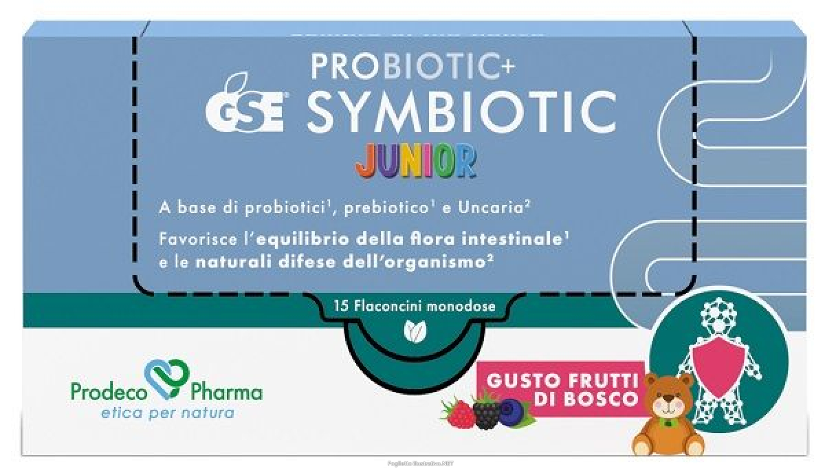 Cerca Offerte di probiotic+ gse symbiotic junior 15 flaconcini da 10 ml e acquista online