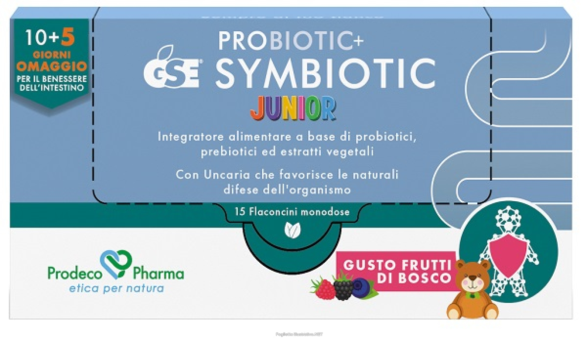 Cerca Offerte di probiotic+ gse symbiotic junior integratore di probiotici ed estratti vegetali per le difese immunitarie 15 flaconcini da 10ml e acquista online