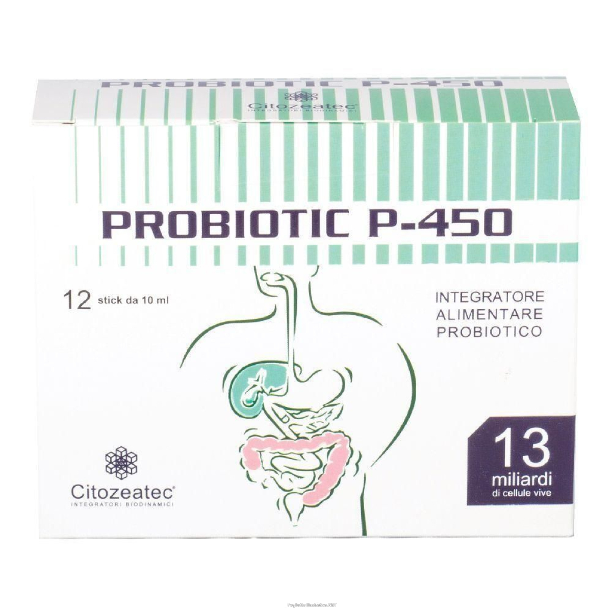 Cerca Offerte di probiotic p-450 stick monodose 4x12x10 ml e acquista online