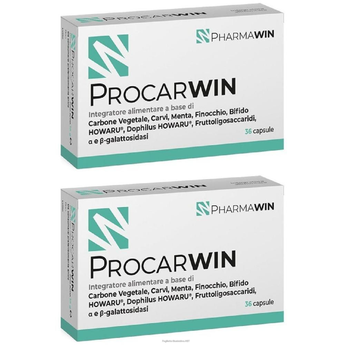 Cerca Offerte di procarwin 36 capsule 2x18 g e acquista online