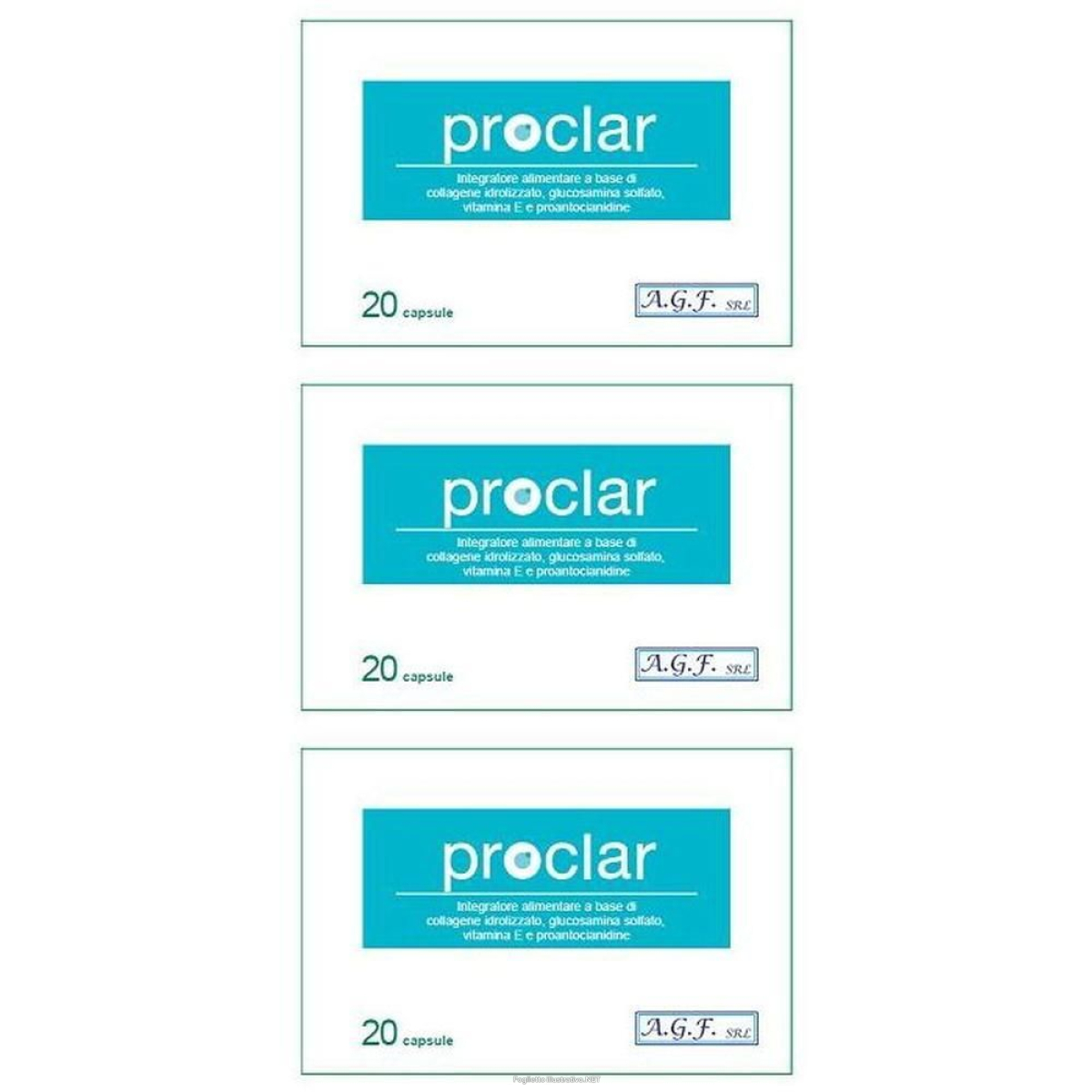 Cerca Offerte di proclar 20 capsule 3x11,92 g e acquista online