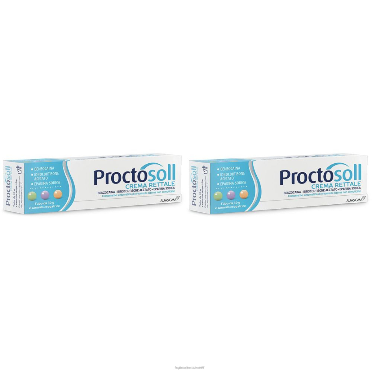 Cerca Offerte di proctosoll crema rettale set da 2 2x30 g crema e acquista online