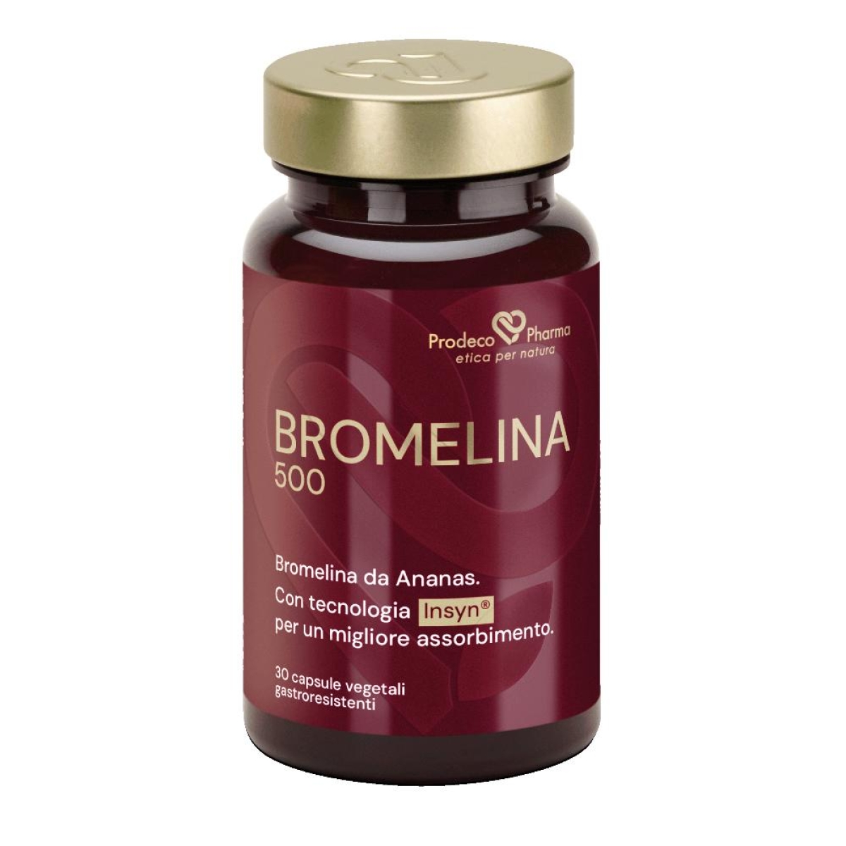 Cerca Offerte di Prodeco insyn bromel 500 30 capsule - integratore di bromelina da ananas 1250 gdu per drenaggio liquidi, microcircolo, cellulite e digestione (senza glutine) e acquista online