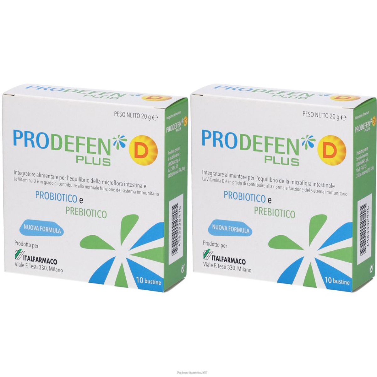Cerca Offerte di prodefen d plus 10 bustine set da 2 2x10x2 g polvere per soluzione ora e acquista online
