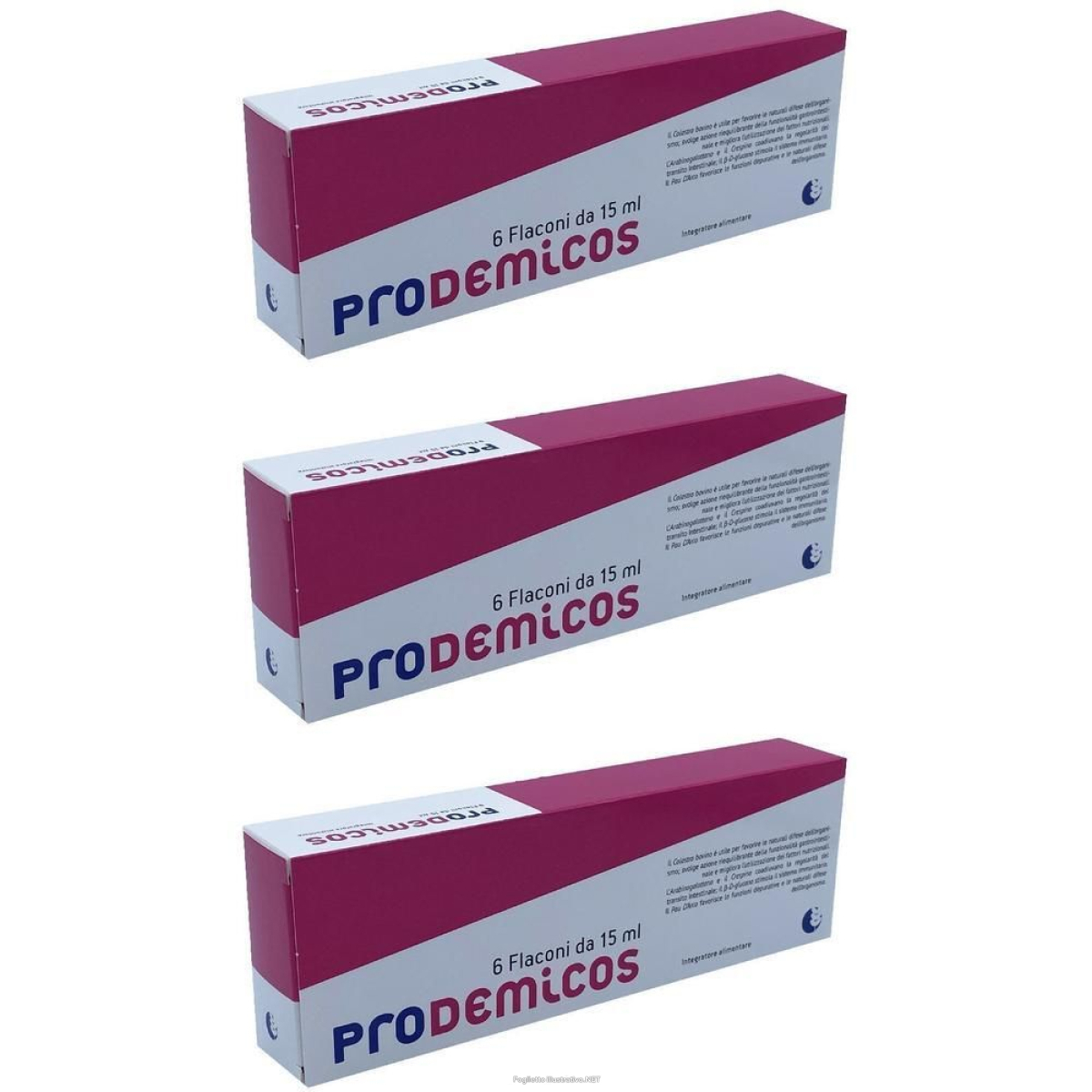 Cerca Offerte di prodemicos 6 flaconi 15 ml 3x6x15 ml flaconcini bevibili e acquista online