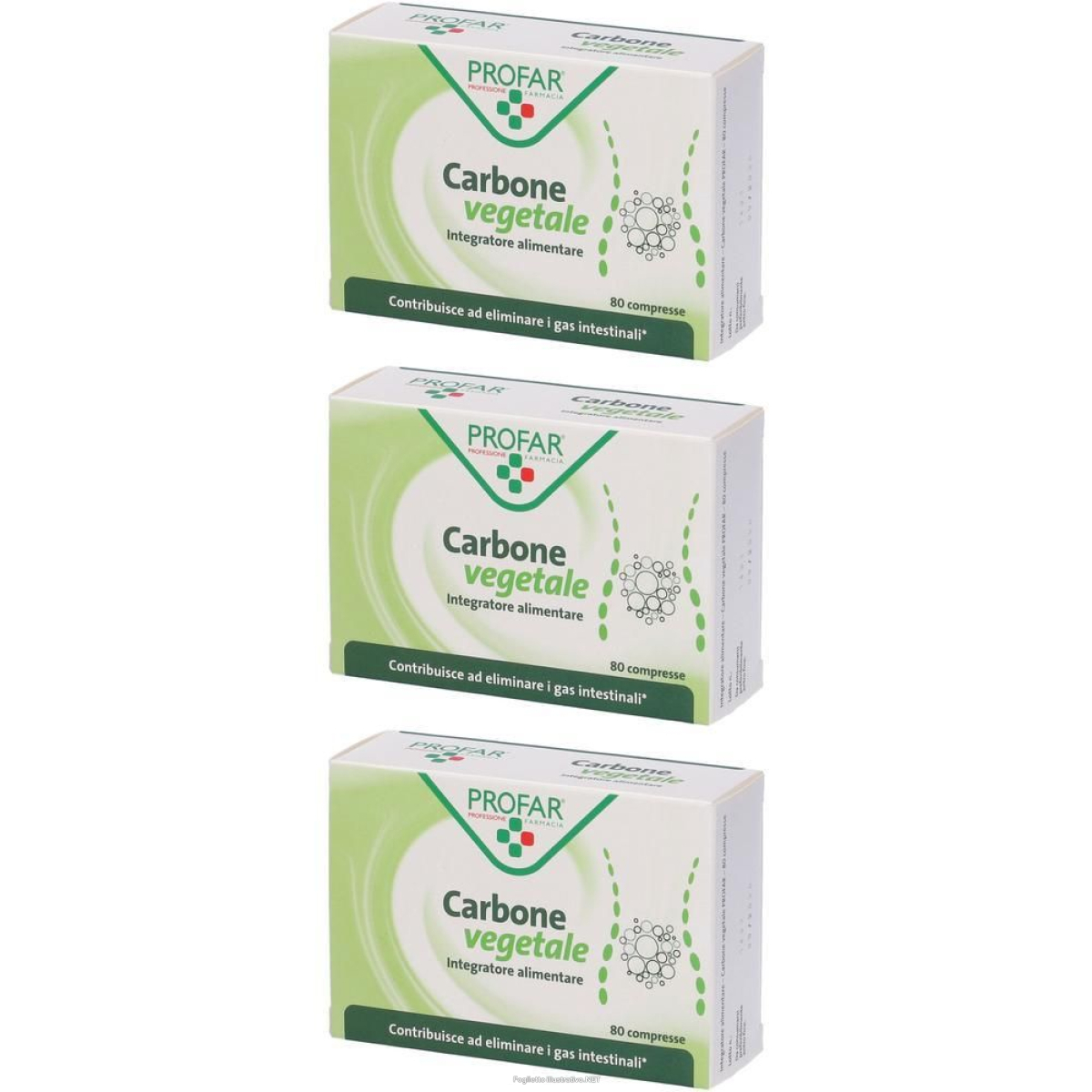 Cerca Offerte di profar carbone vegetale 3x80 g compresse e acquista online