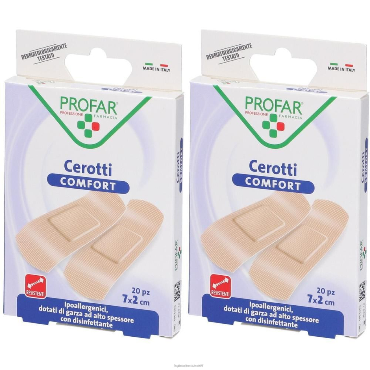 Cerca Offerte di profar® cerotti comfort 7 x 2 cm 2x20 pz cerotto e acquista online