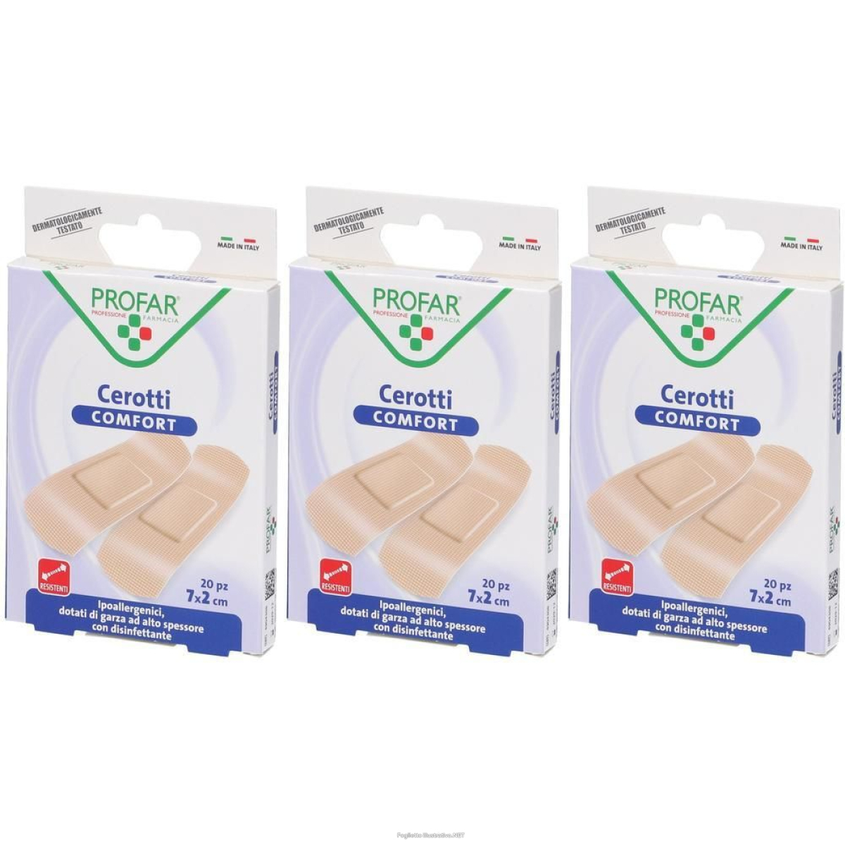Cerca Offerte di profar® cerotti comfort 7 x 2 cm 3x20 pz cerotto e acquista online