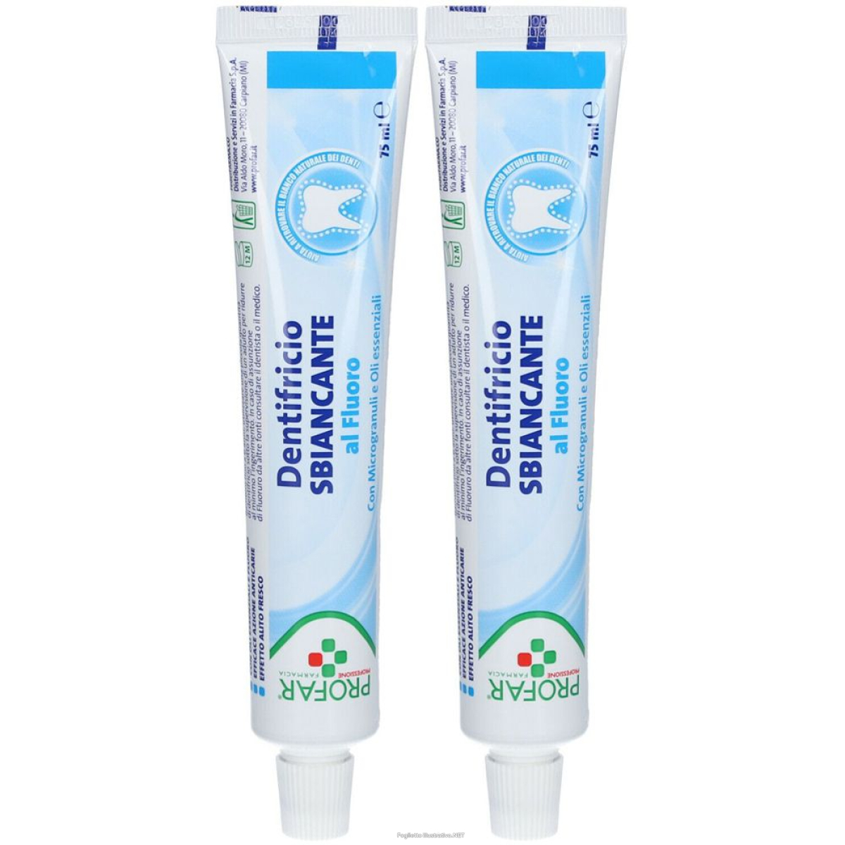 Cerca Offerte di profar® dentifricio sbiancante al fluoro set da 2 2x75 ml e acquista online