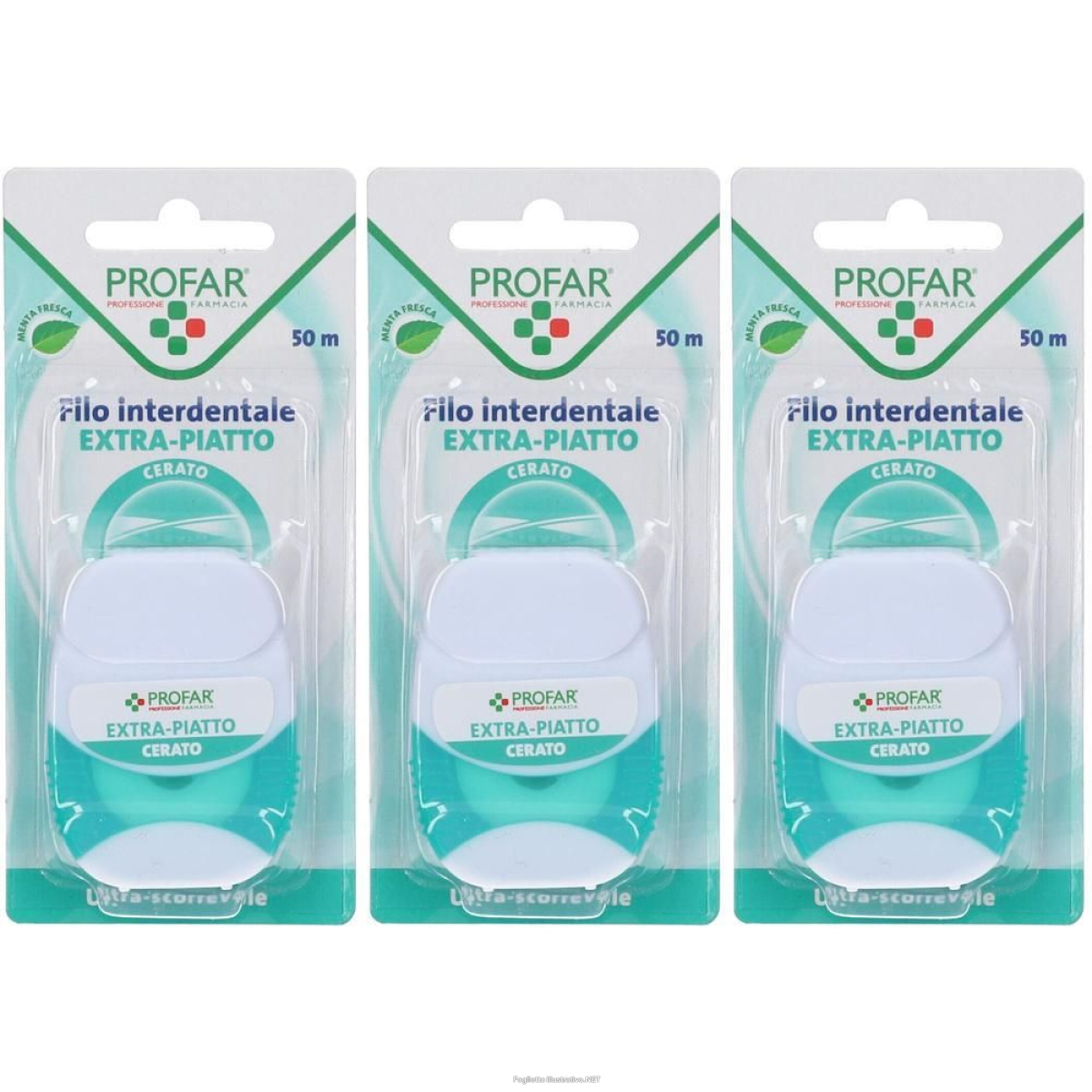 Cerca Offerte di profar filo interdentale extra piatto 3x1 pz spazzolino da denti e acquista online