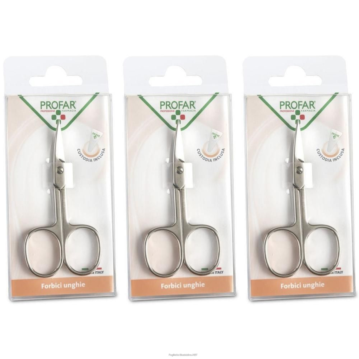 Cerca Offerte di profar forbicine unghie punta curva 1 st e acquista online