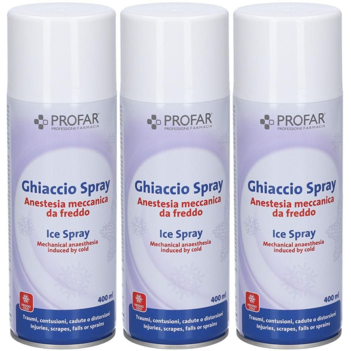 Cerca Offerte di profar ghiaccio spray 3x400 ml e acquista online
