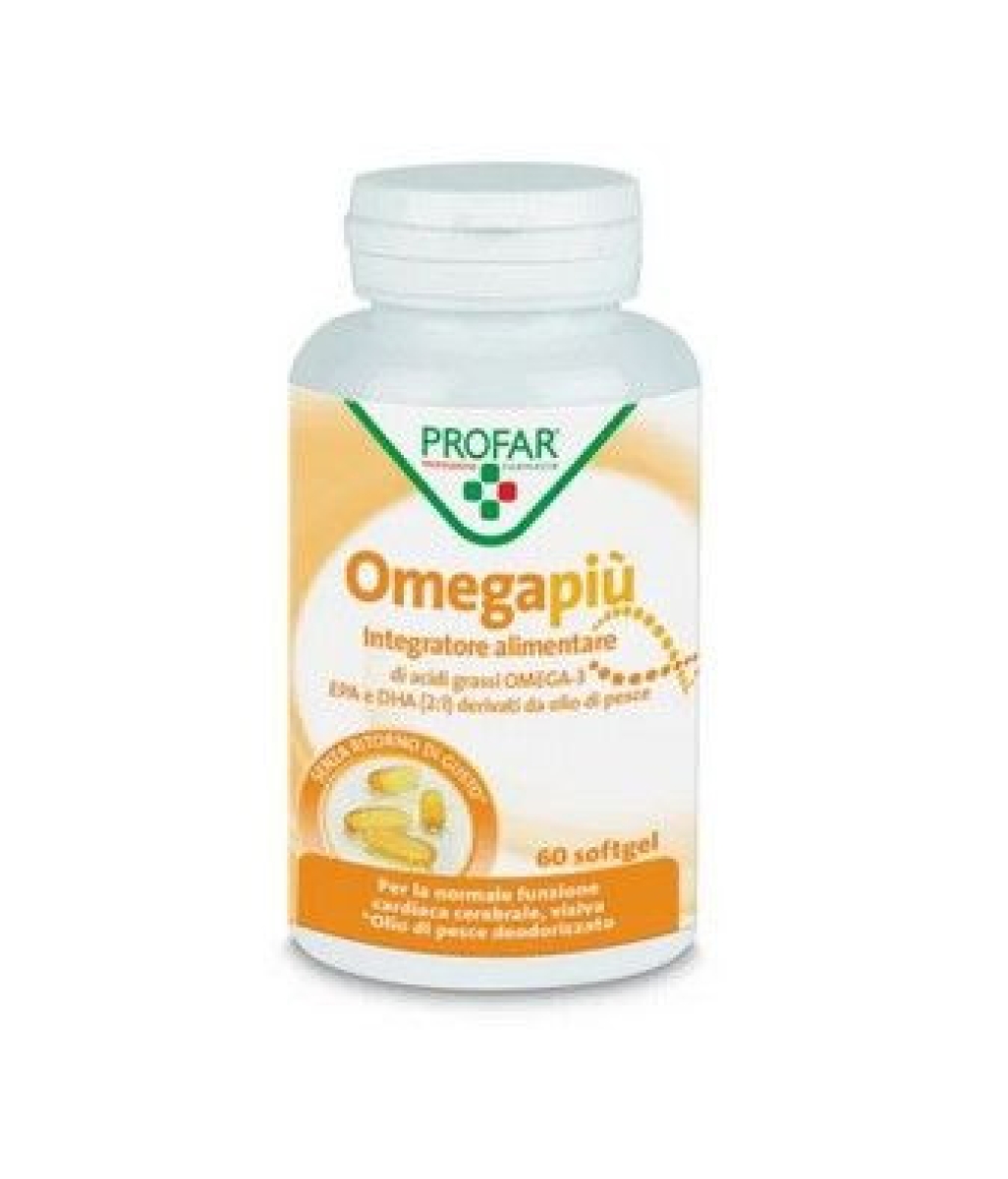 Cerca Offerte di Profar omega più integratore per funzione cardiaca, cerebrale e visiva - 60 softgel e acquista online