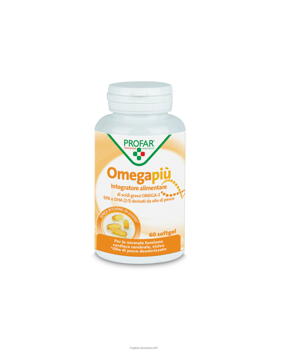 Cerca Offerte di profar omega più integratore per la normale funzione cardiaca cerebrale e visiva 60 softgel e acquista online