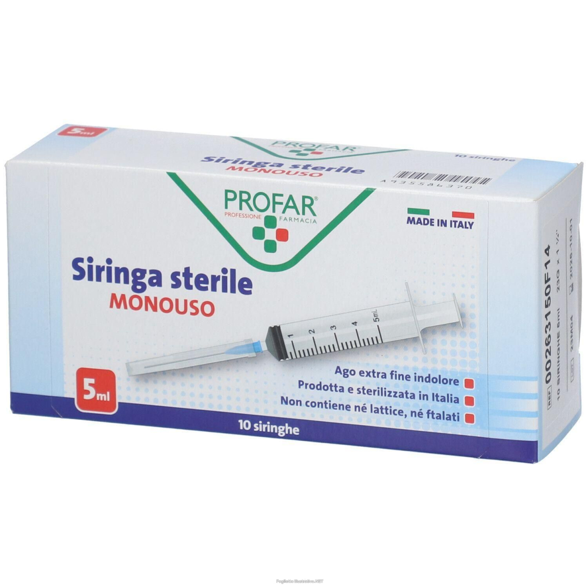Cerca Offerte di profar® siringa sterile monouso 5 ml con ago 4x1 pz siringhe e acquista online