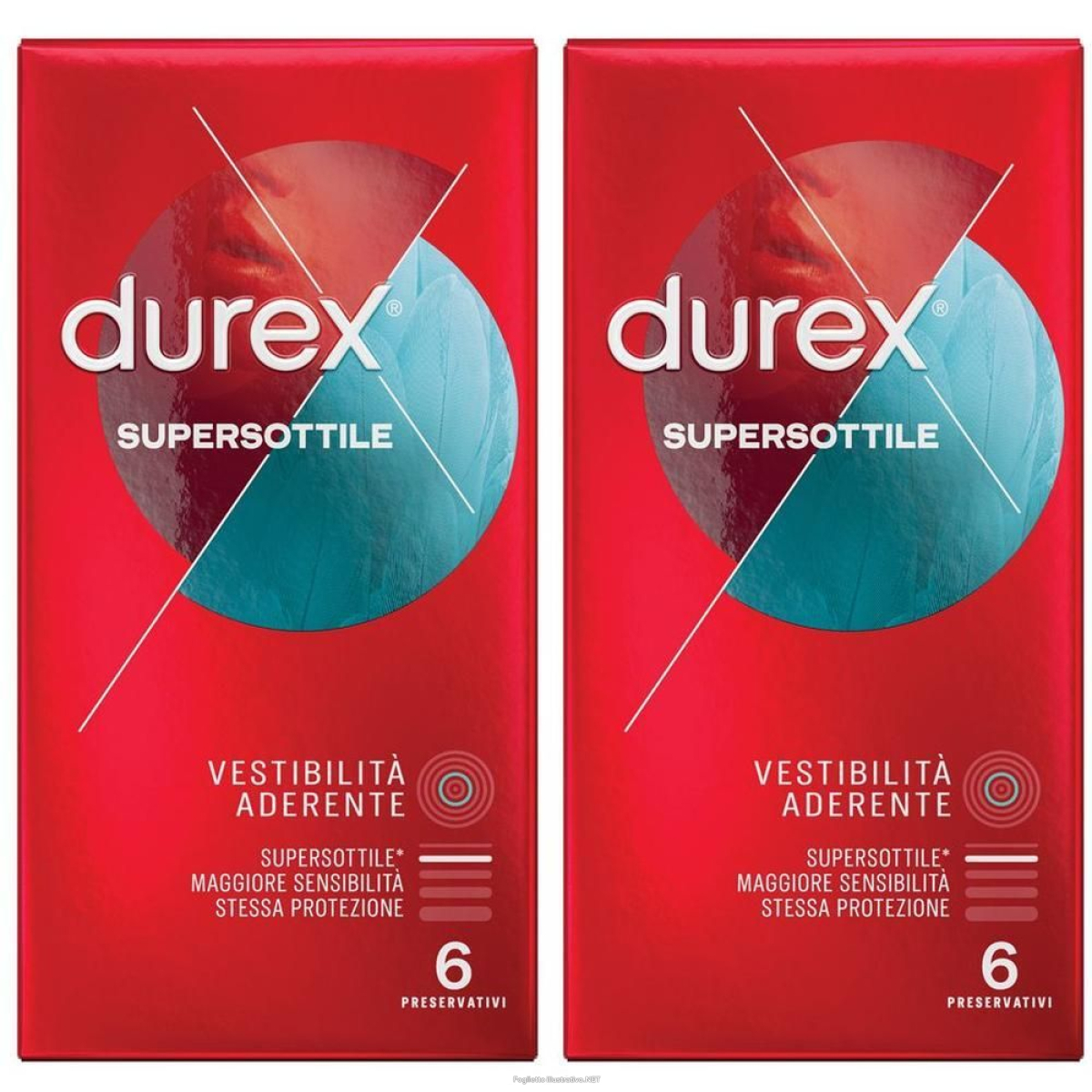 Cerca Offerte di profilattico durex supersottile close fit 6 pezzi 2x6 st e acquista online