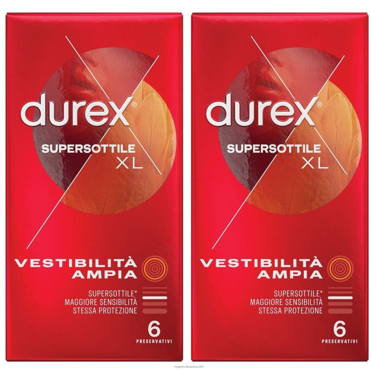 Cerca Offerte di profilattico durex supersottile xl 6 pezzi set da 2 st e acquista online