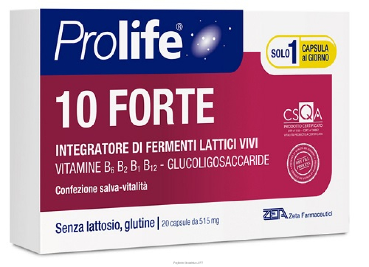 Cerca Offerte di prolife 10 forte 20 capsule e acquista online