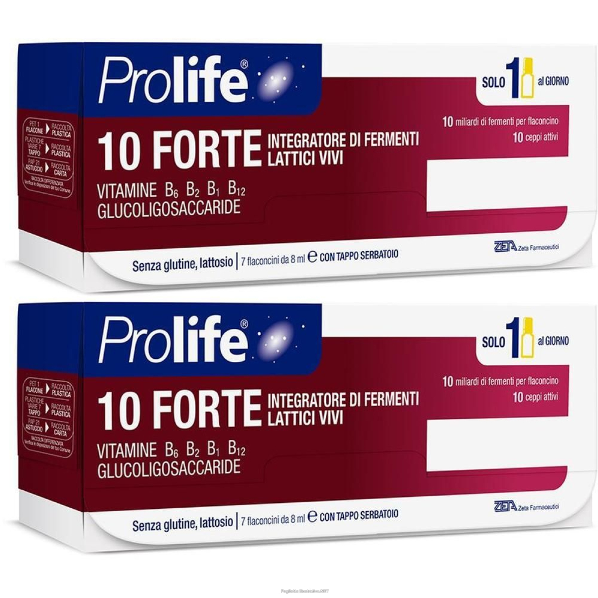 Cerca Offerte di prolife 10 forte 7 flaconcini da 8 ml 2x56 ml soluzione orale e acquista online