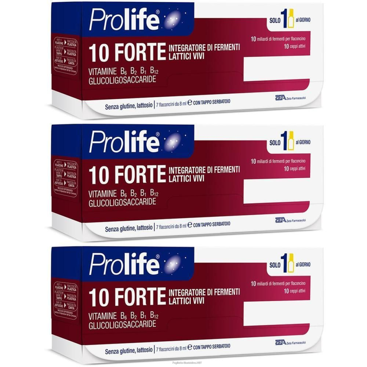 Cerca Offerte di prolife 10 forte 7 flaconcini da 8 ml 3x56 ml soluzione orale e acquista online
