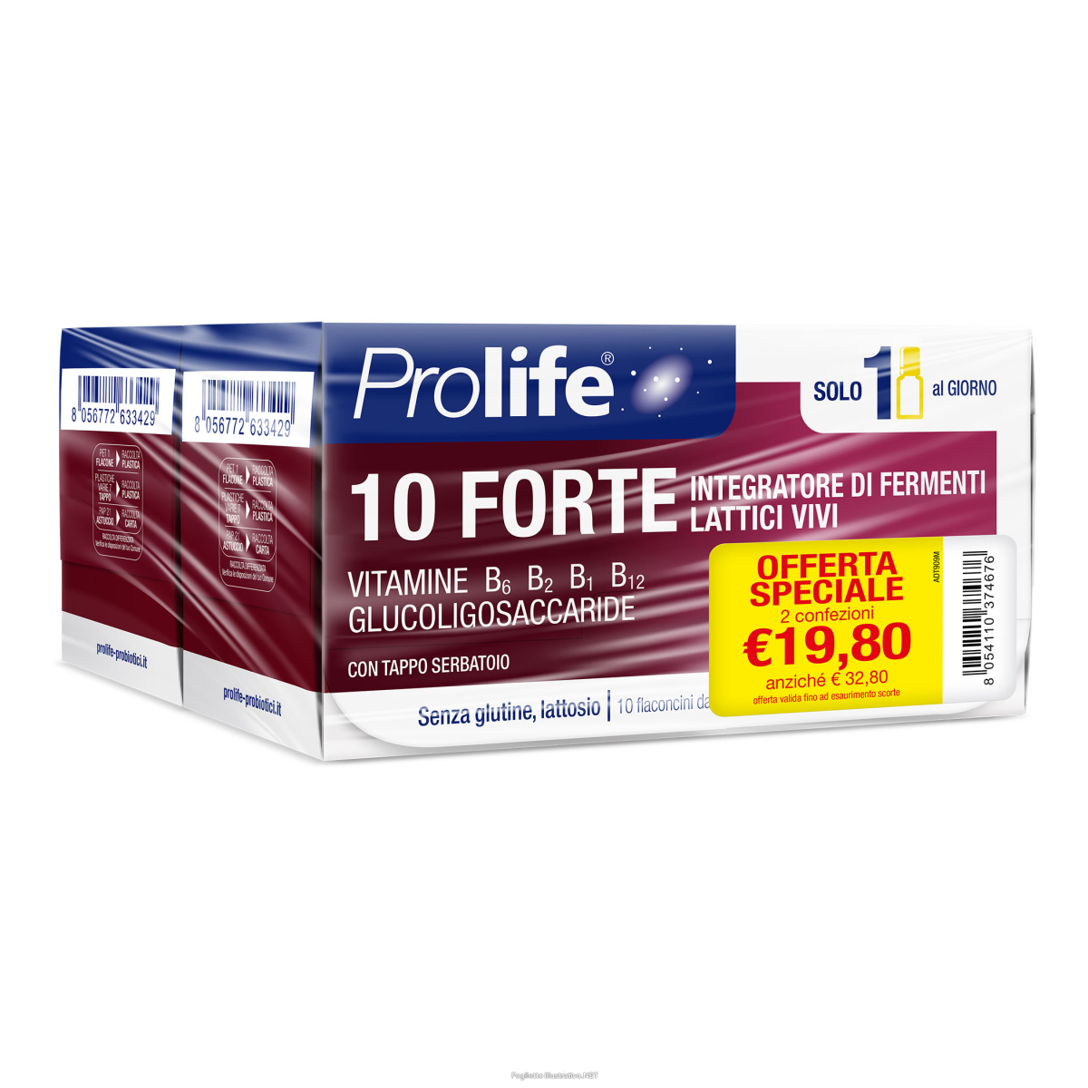 Cerca Offerte di prolife 10 forte abbinata 10 flaconcini da 8 ml - tot 20 flaconcini e acquista online