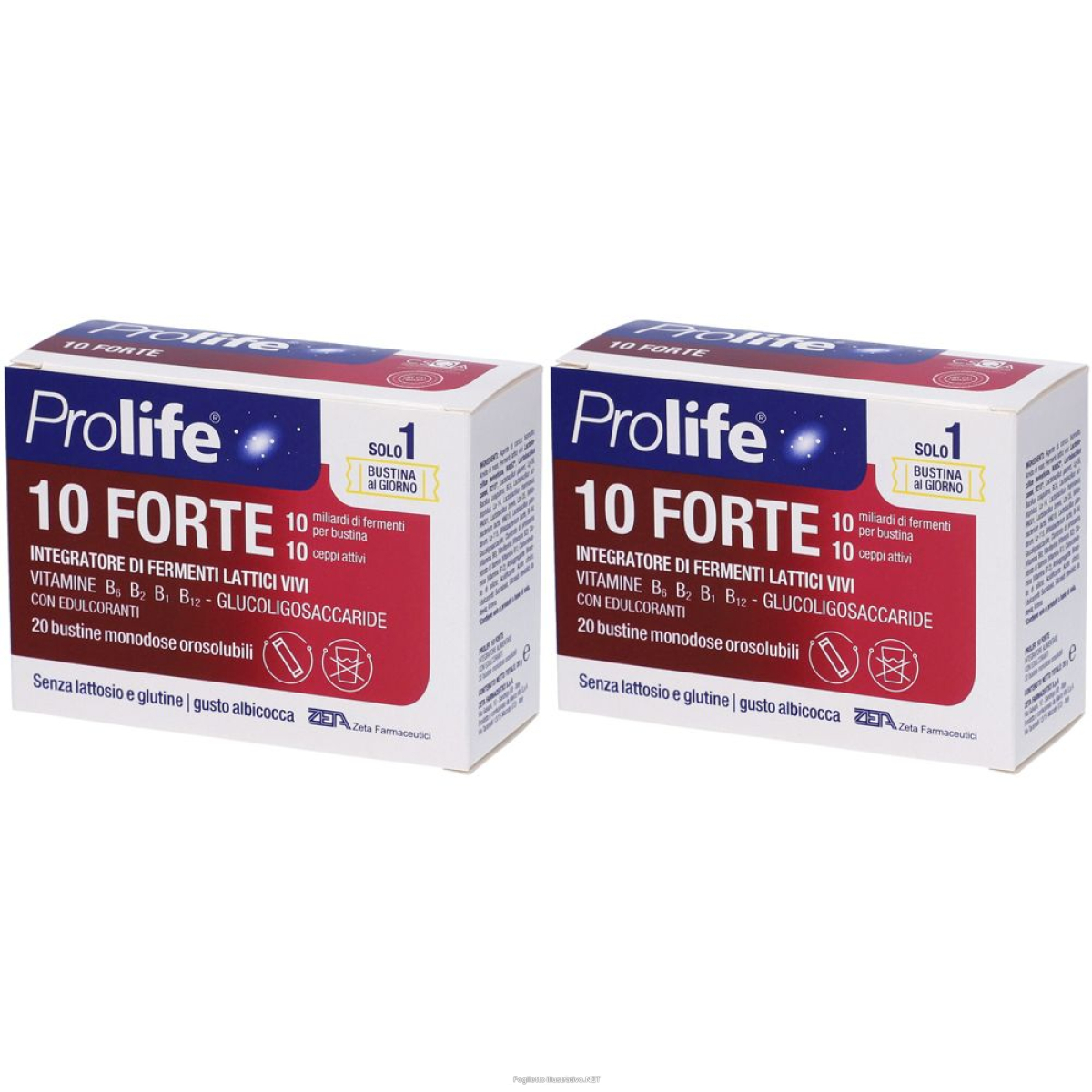 Cerca Offerte di prolife 10 forte bustine orosolubili set da 2 2x10 pz bustina e acquista online