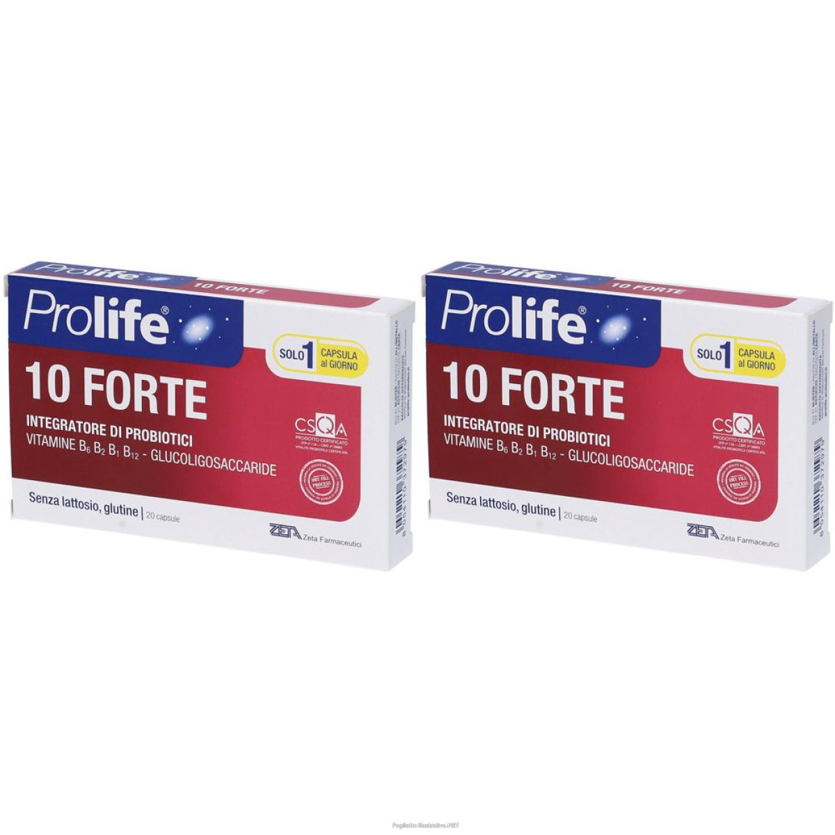 Cerca Offerte di prolife 10 forte capsule set da 2 2x10,2 g e acquista online