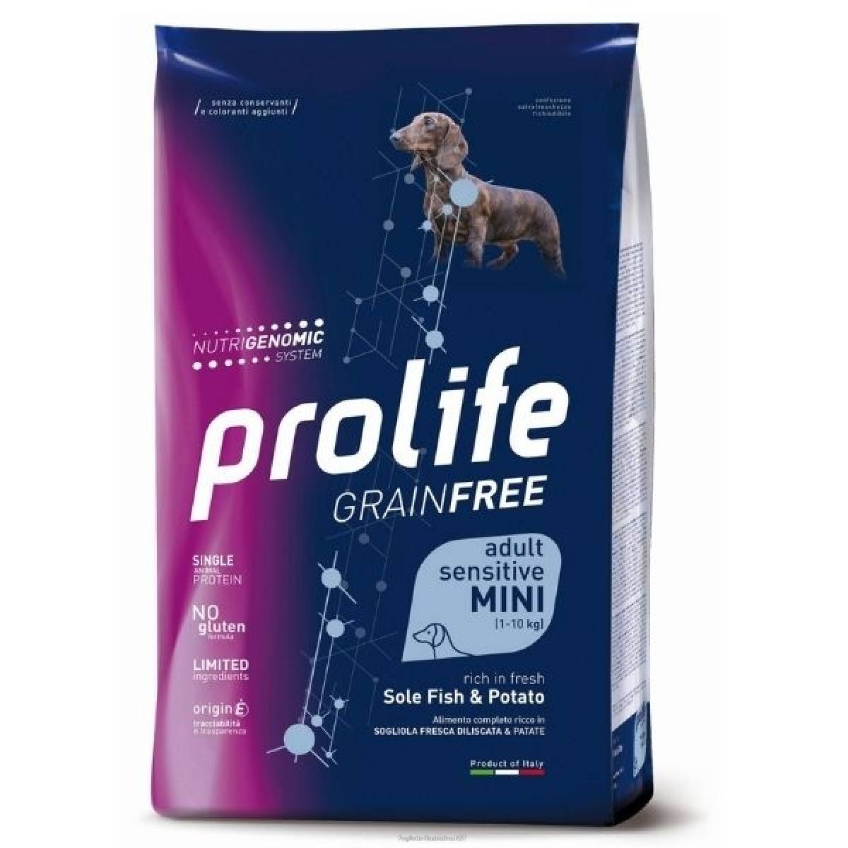 Cerca Offerte di prolife cane grain free sensitive adulto mini sogliola & patate 7 kg e acquista online