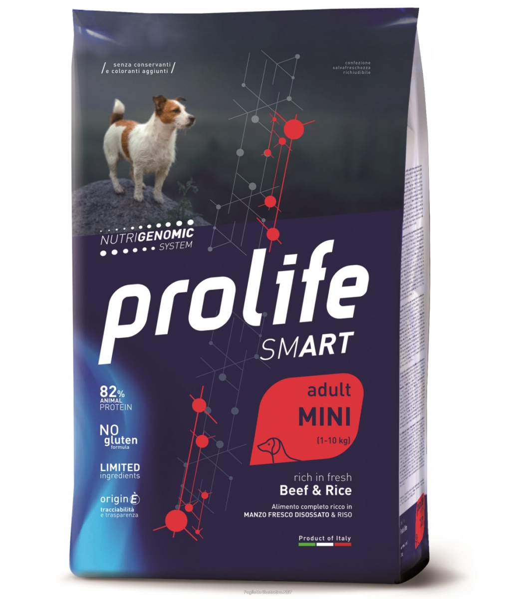 Cerca Offerte di prolife cane smart adulto mini manzo & riso 2 kg e acquista online