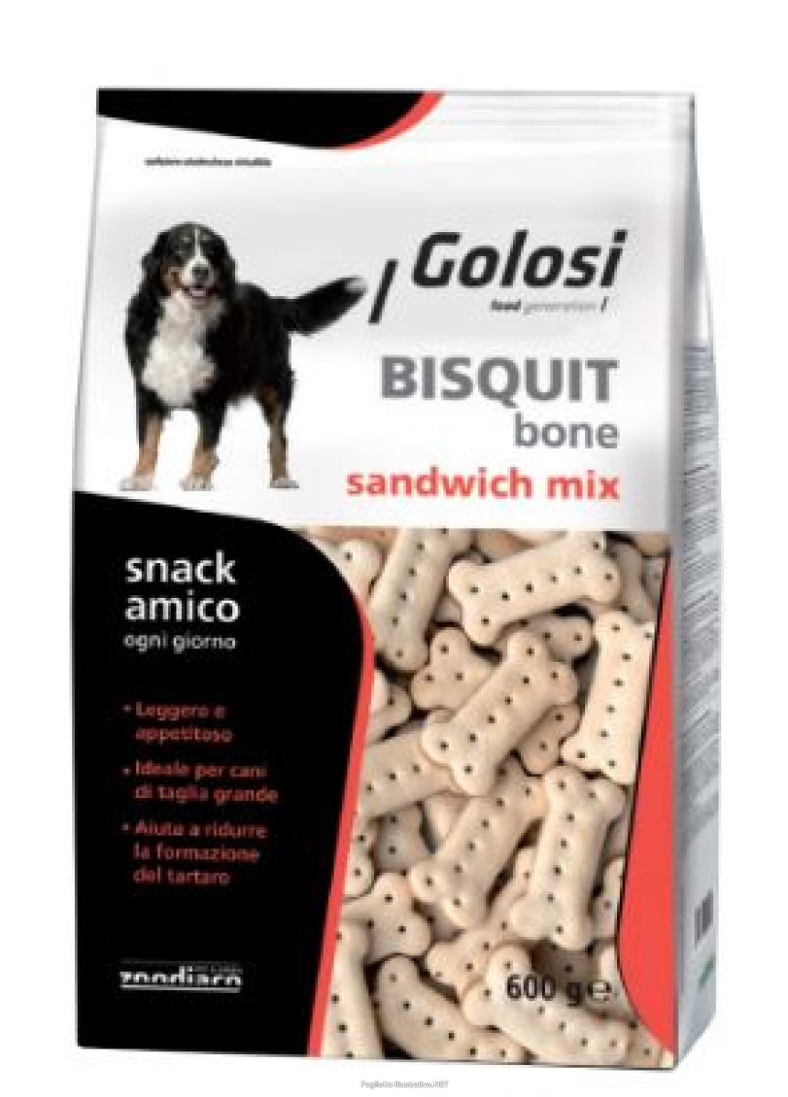 Cerca Offerte di prolife cane snack golosi bisquit bone sandwich mix 600gr e acquista online
