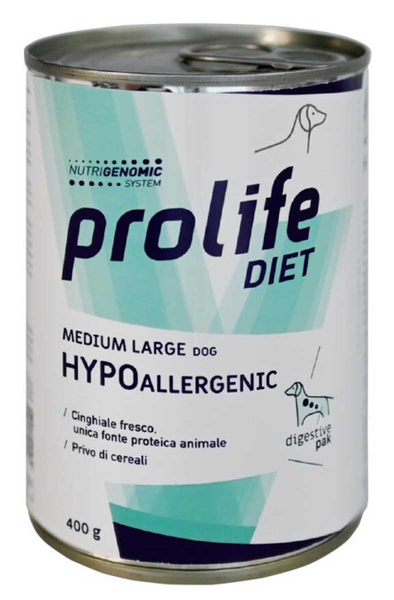 Cerca Offerte di Prolife diet dog hypoallergenic medium large cinghiale fresco - alimento completo per cani m-l per intolleranze 400 gr e acquista online