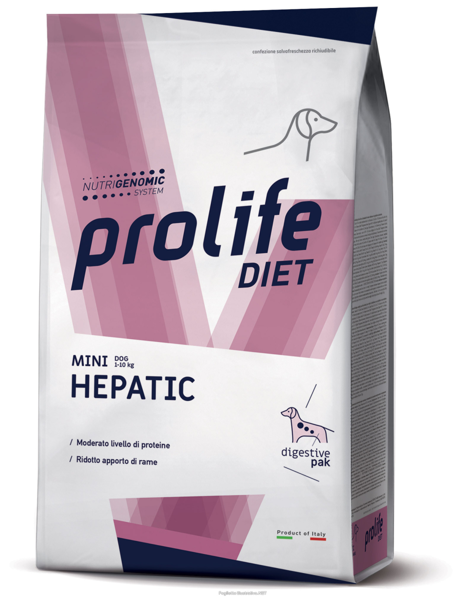 Cerca Offerte di prolife diet hepatic mini alimento dietetico per cane 500g prolife e acquista online