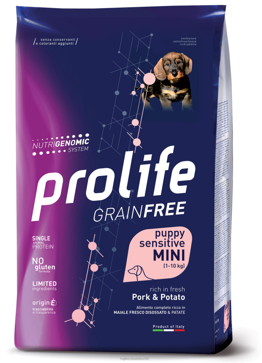 Cerca Offerte di prolife dog grain free sensitive pork & potato cibo secco per cani cuccioli taglia mini sacco 2kg e acquista online