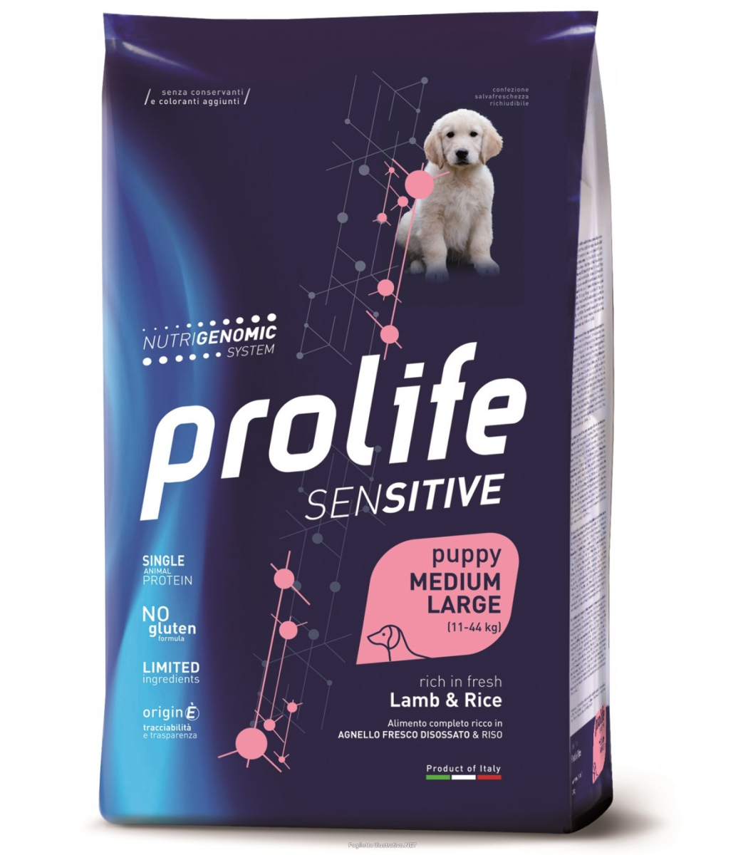 Cerca Offerte di prolife dog sensitive lamb & rice cibo secco per cani cuccioli taglia media/grande sacco 10 kg 197b e acquista online