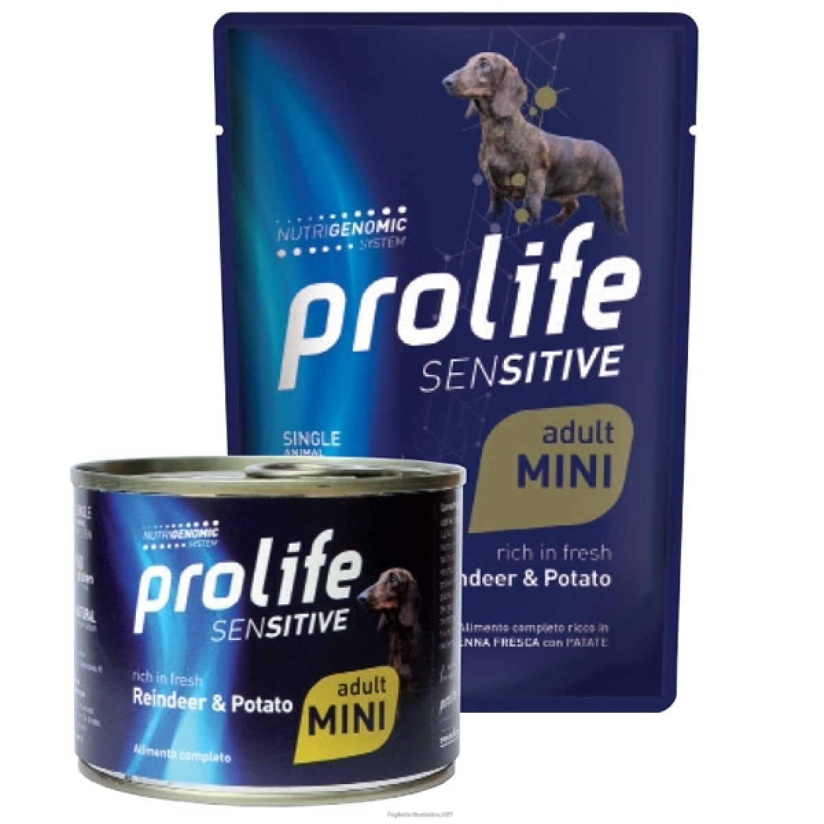 Cerca Offerte di prolife sensitive renne con patate cibo umido per cani adulti taglia piccola bustina 100g prolife e acquista online