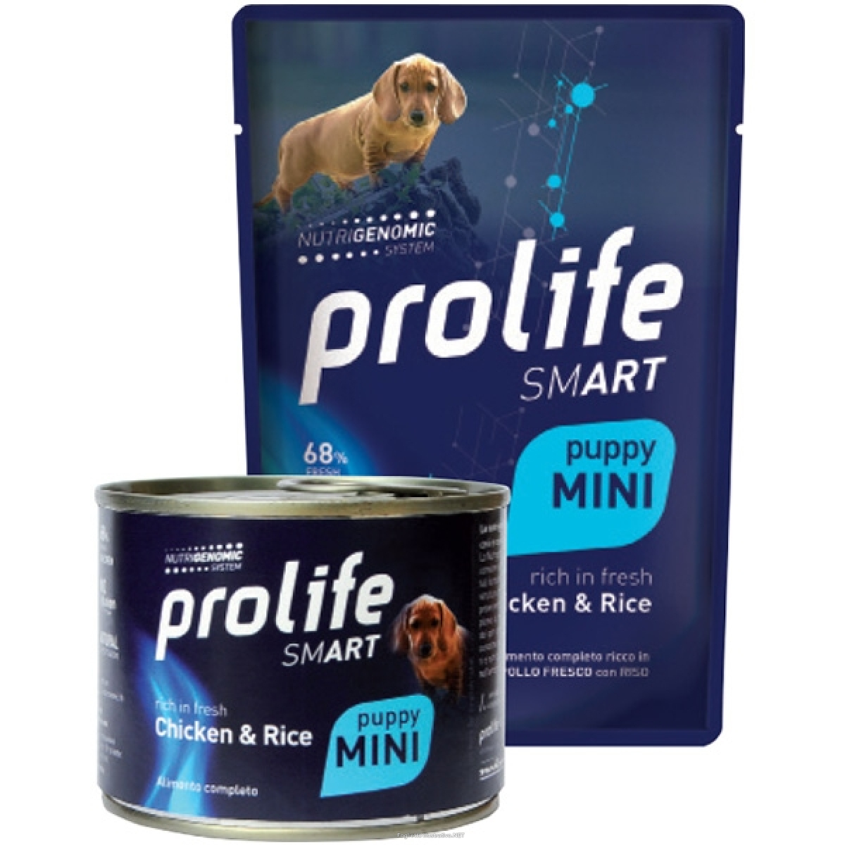 Cerca Offerte di prolife smart pollo fresco con riso cibo umido per cuccioli taglia piccola busta 100g 197b e acquista online