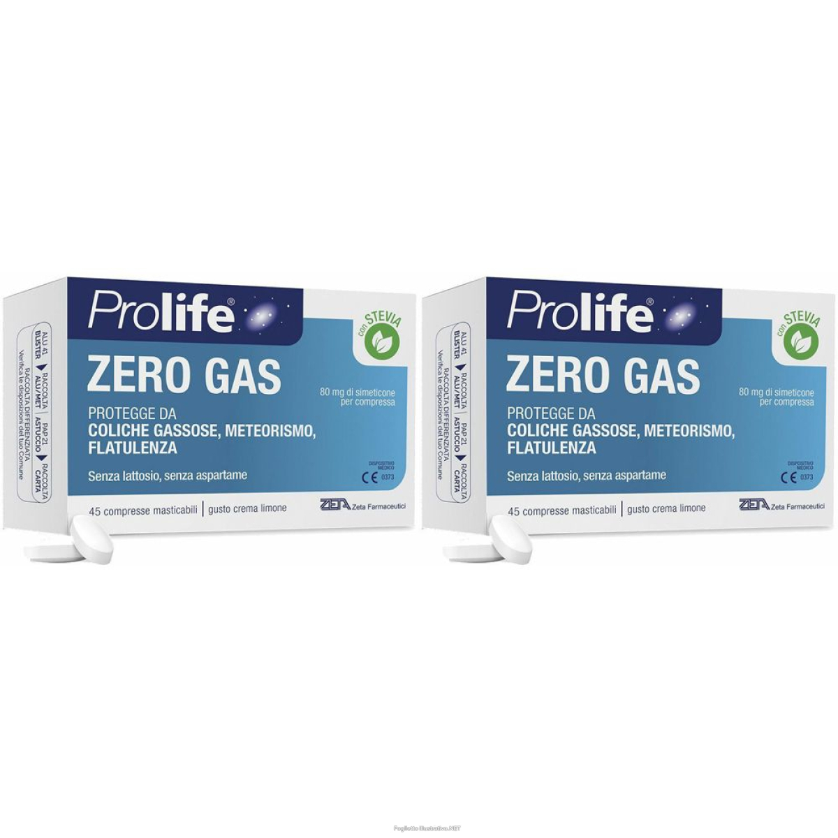 Cerca Offerte di prolife® zero gas set da 2 2x1 pz compresse e acquista online